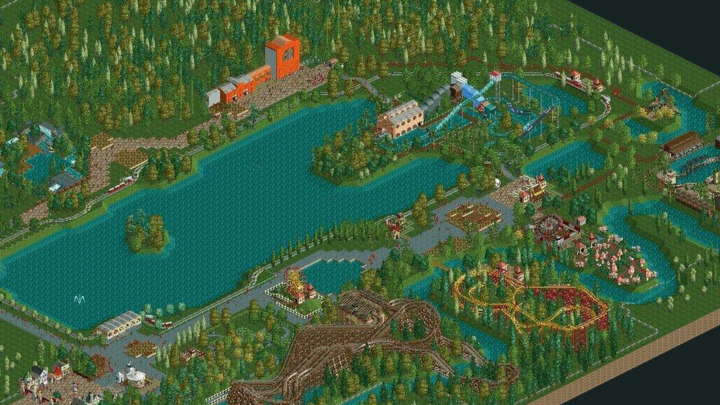 Preview of RollerCoaster Tycoon 2
