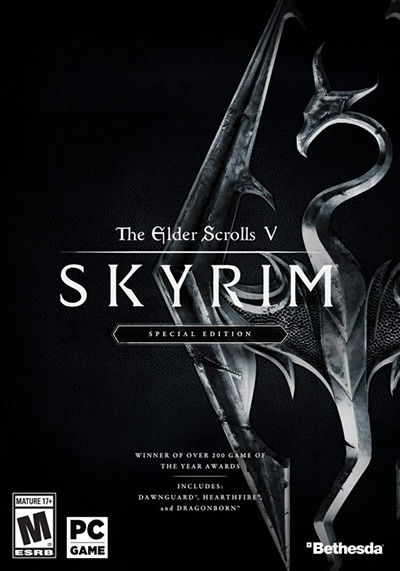 Skyrim Special Edition Cover Art